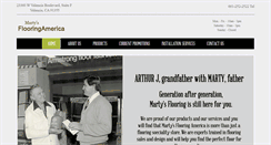 Desktop Screenshot of martysflooring.com